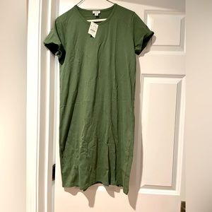 NWT - J.Crew Factory XS t-shirt dress